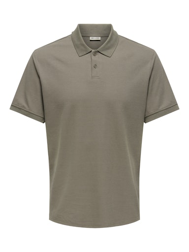 Polo's korte mouw bruin ONLY&SONS
