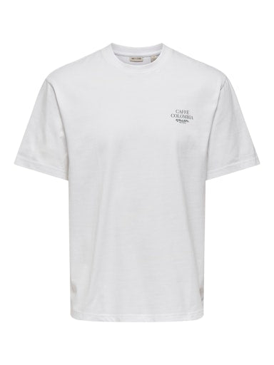 T-shirts korte mouw wit ONLY&SONS