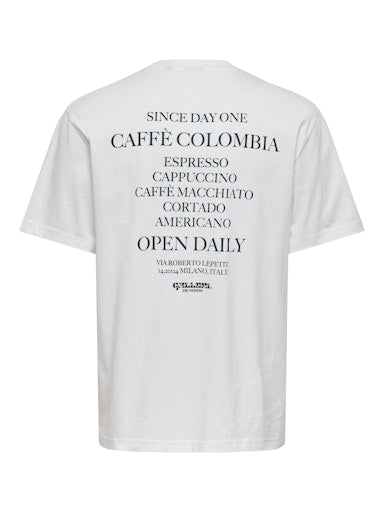 T-shirts korte mouw wit ONLY&SONS