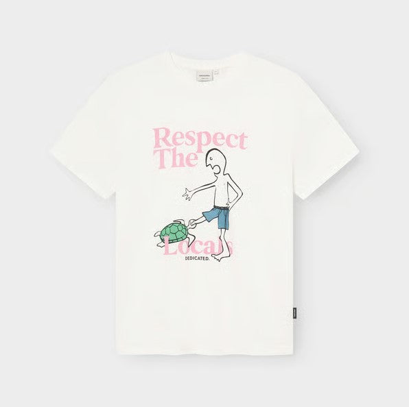 T-shirts korte mouw wit Dedicated
