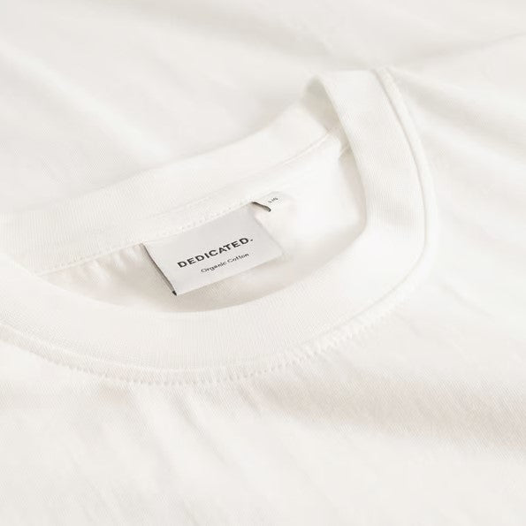 T-shirts korte mouw wit Dedicated