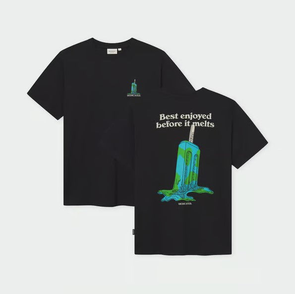 T-shirts korte mouw zwart Dedicated