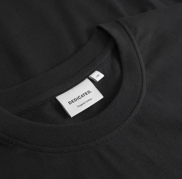 T-shirts korte mouw zwart Dedicated