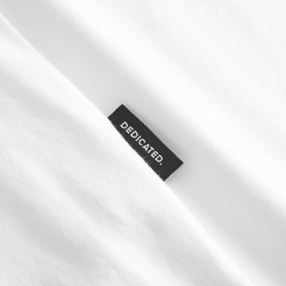 T-shirts korte mouw wit Dedicated