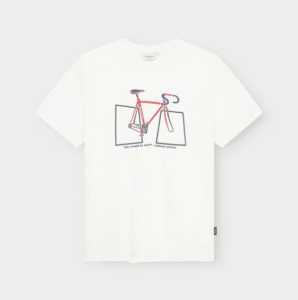 T-shirts korte mouw wit Dedicated