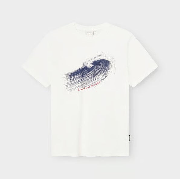 T-shirts korte mouw wit Dedicated