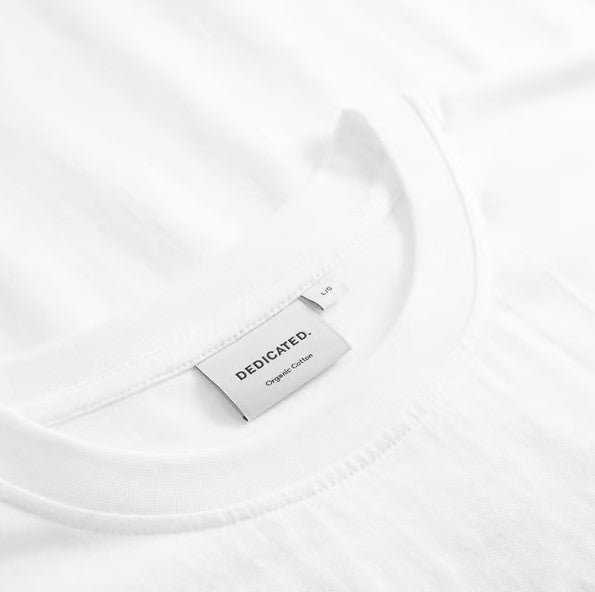 T-shirts korte mouw wit Dedicated