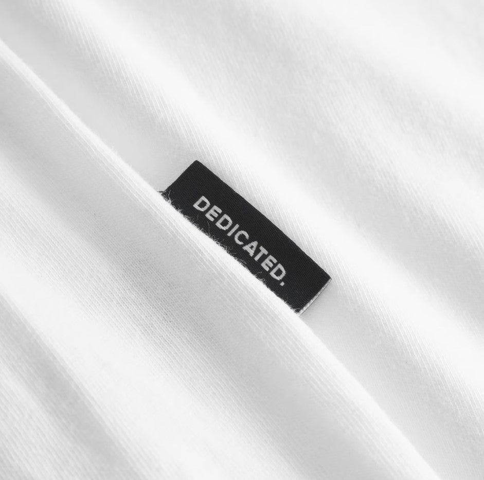 T-shirts korte mouw wit Dedicated