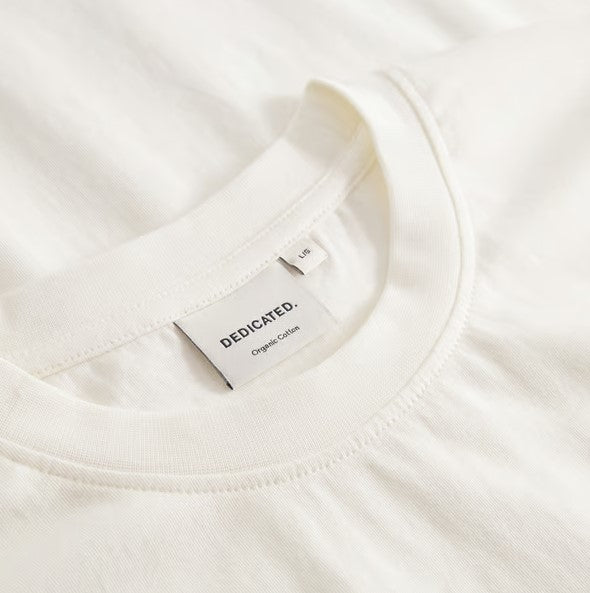 T-shirts korte mouw wit Dedicated