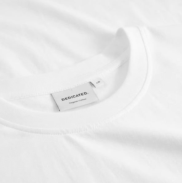 T-shirts korte mouw wit Dedicated