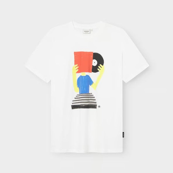 T-shirts korte mouw wit Dedicated