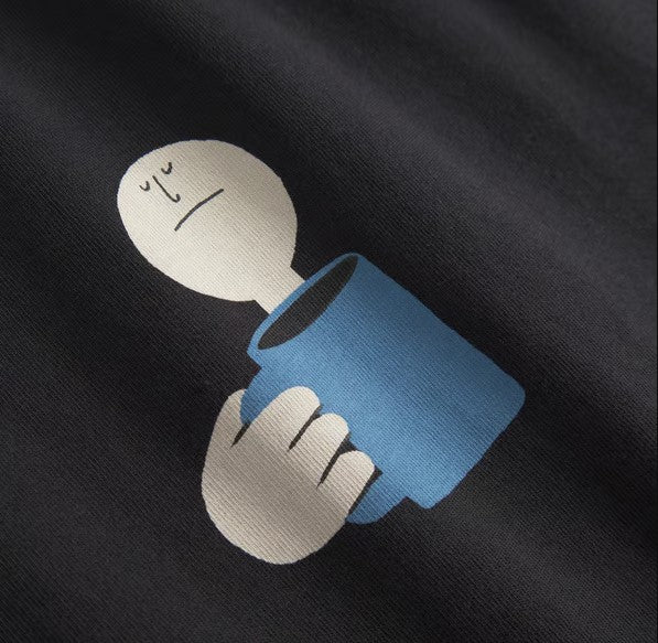 T-shirts korte mouw zwart Dedicated