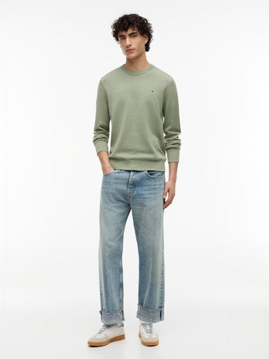 Pulls groen Tommy Jeans
