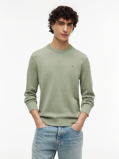 Pulls groen Tommy Jeans