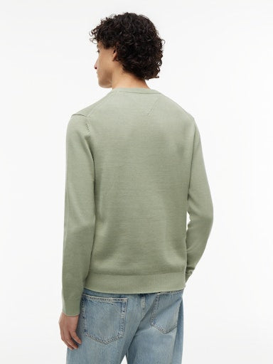 Pulls groen Tommy Jeans