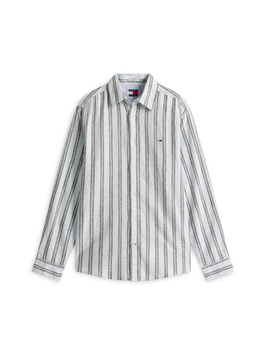 Hemden lange mouw blauw Tommy Jeans