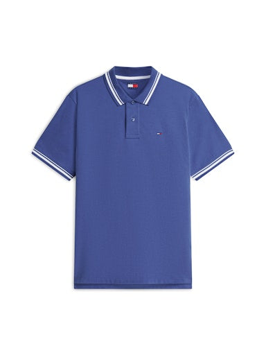 Polo's korte mouw blauw Tommy Jeans