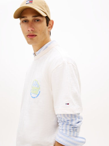 T-shirts korte mouw wit Tommy Jeans