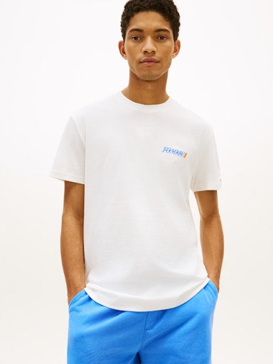 T-shirts korte mouw beige Tommy Jeans