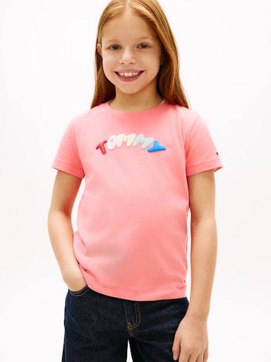 T-shirts korte mouw roze Tommy Hilfiger