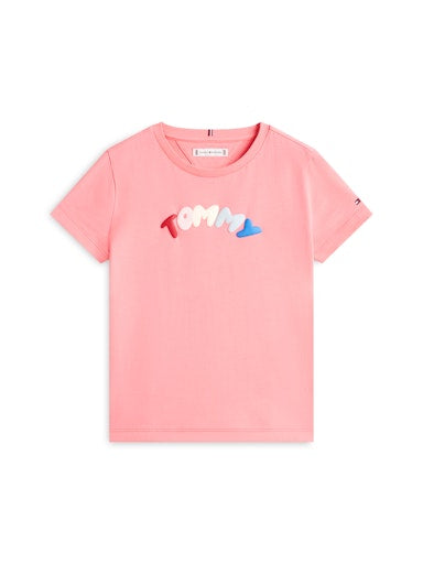 T-shirts korte mouw roze Tommy Hilfiger