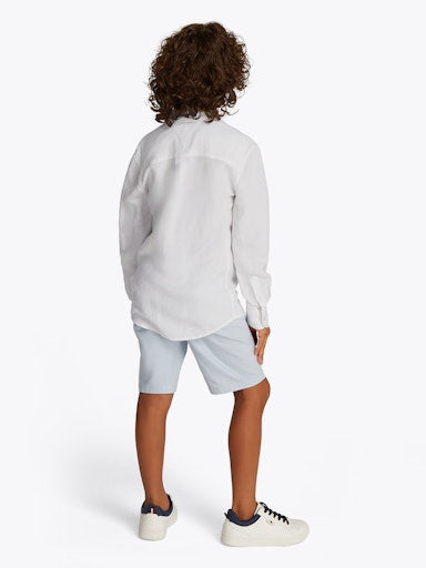 Hemden lange mouw wit Tommy Hilfiger