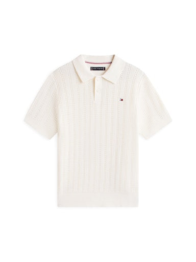 Polo's korte mouw beige Tommy Hilfiger