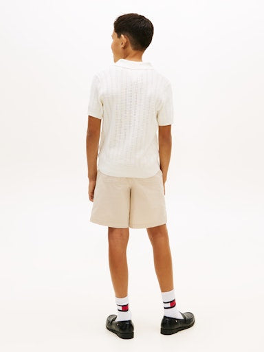 Polo's korte mouw beige Tommy Hilfiger