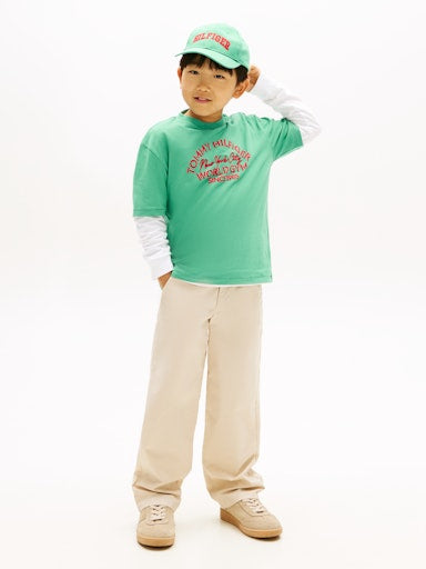 T-shirts korte mouw groen Tommy Hilfiger
