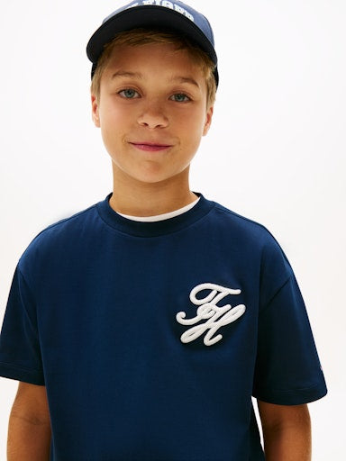 T-shirts korte mouw navy Tommy Hilfiger
