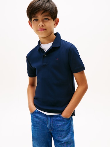 Polo's korte mouw navy Tommy Hilfiger