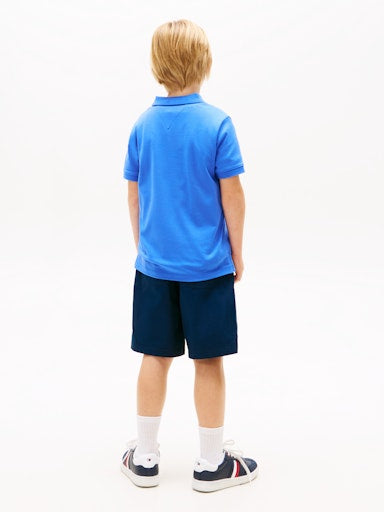Polo's korte mouw blauw Tommy Hilfiger