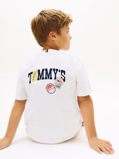 T-shirts korte mouw wit Tommy Hilfiger