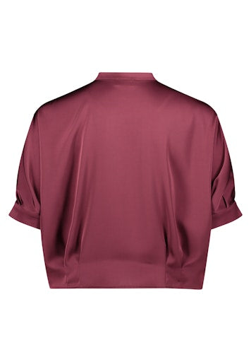 Blouses korte mouw rood Vera Mont