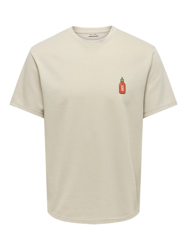 T-shirts korte mouw grijs ONLY&SONS