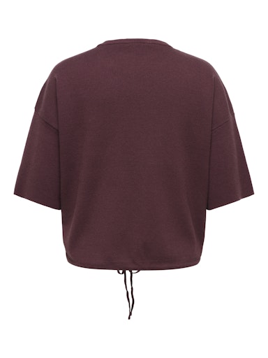 Blouses korte mouw bordeaux ONLY Carmakoma
