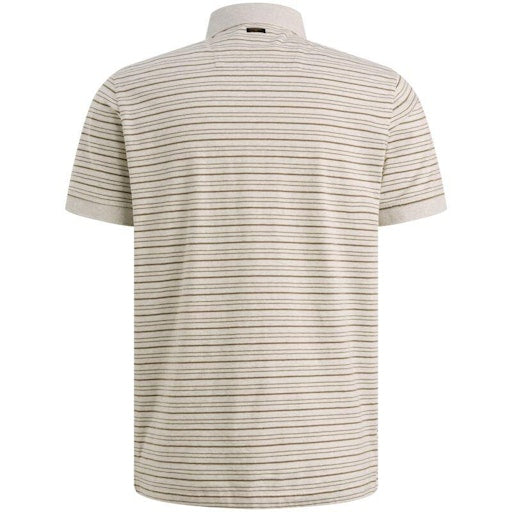 Polo's korte mouw beige PME