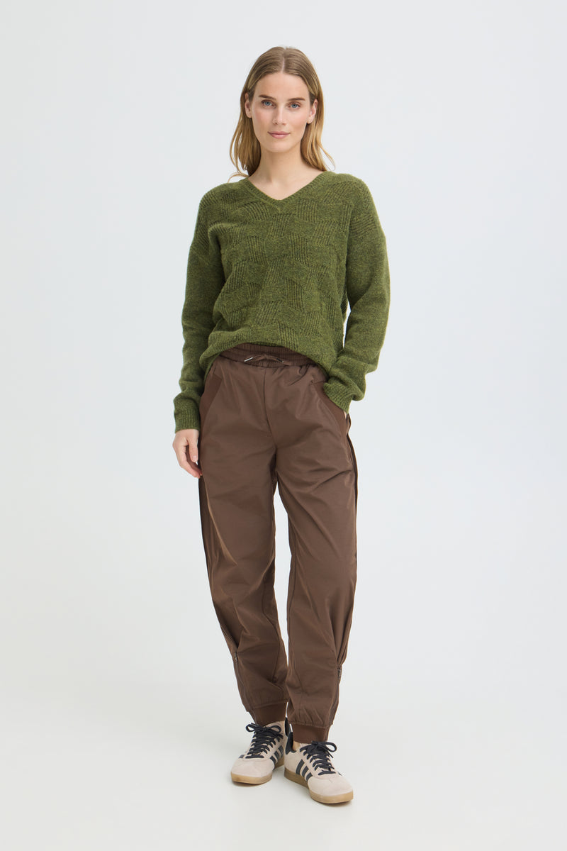 Broeken bruin Pulz Jeans