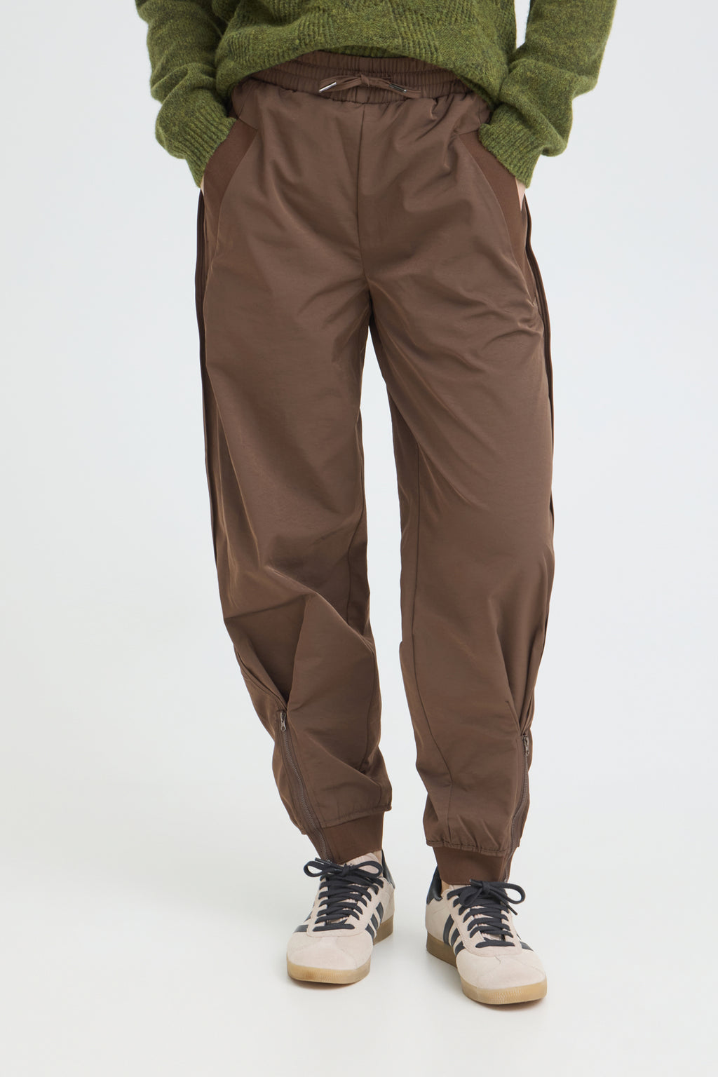 Broeken bruin Pulz Jeans
