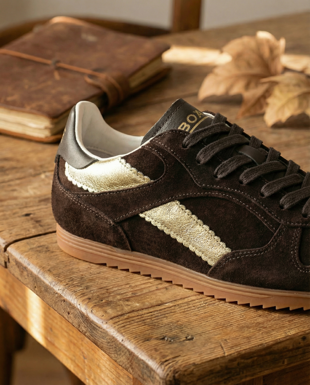Sneakers bruin Boax