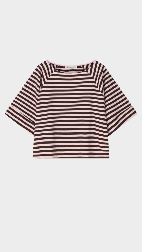 T-shirts korte mouw roze BLACK ROSE