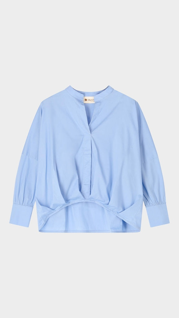 Blouses lange mouw blauw BLACK ROSE