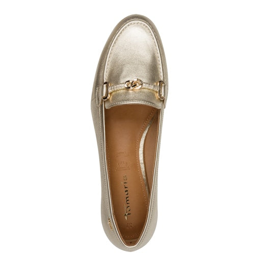 Loafers goud Tamaris