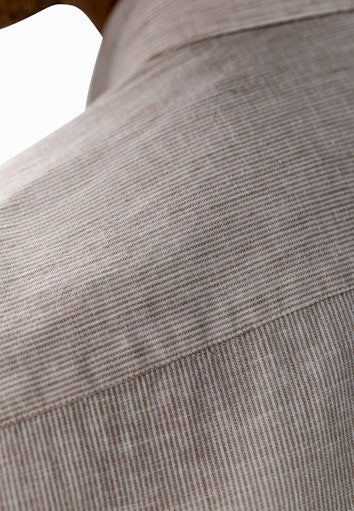 Hemden lange mouw beige State of Art