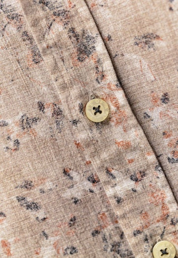 Hemden lange mouw beige State of Art