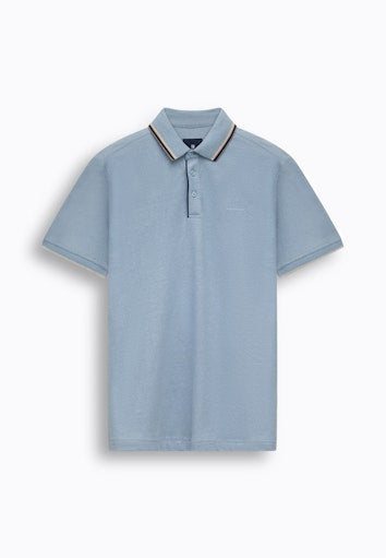 Polo's korte mouw blauw State of Art