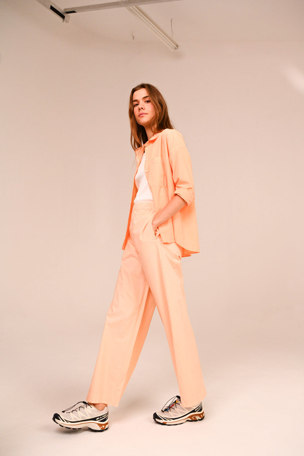 Blouses lange mouw oranje Sacrécoeur