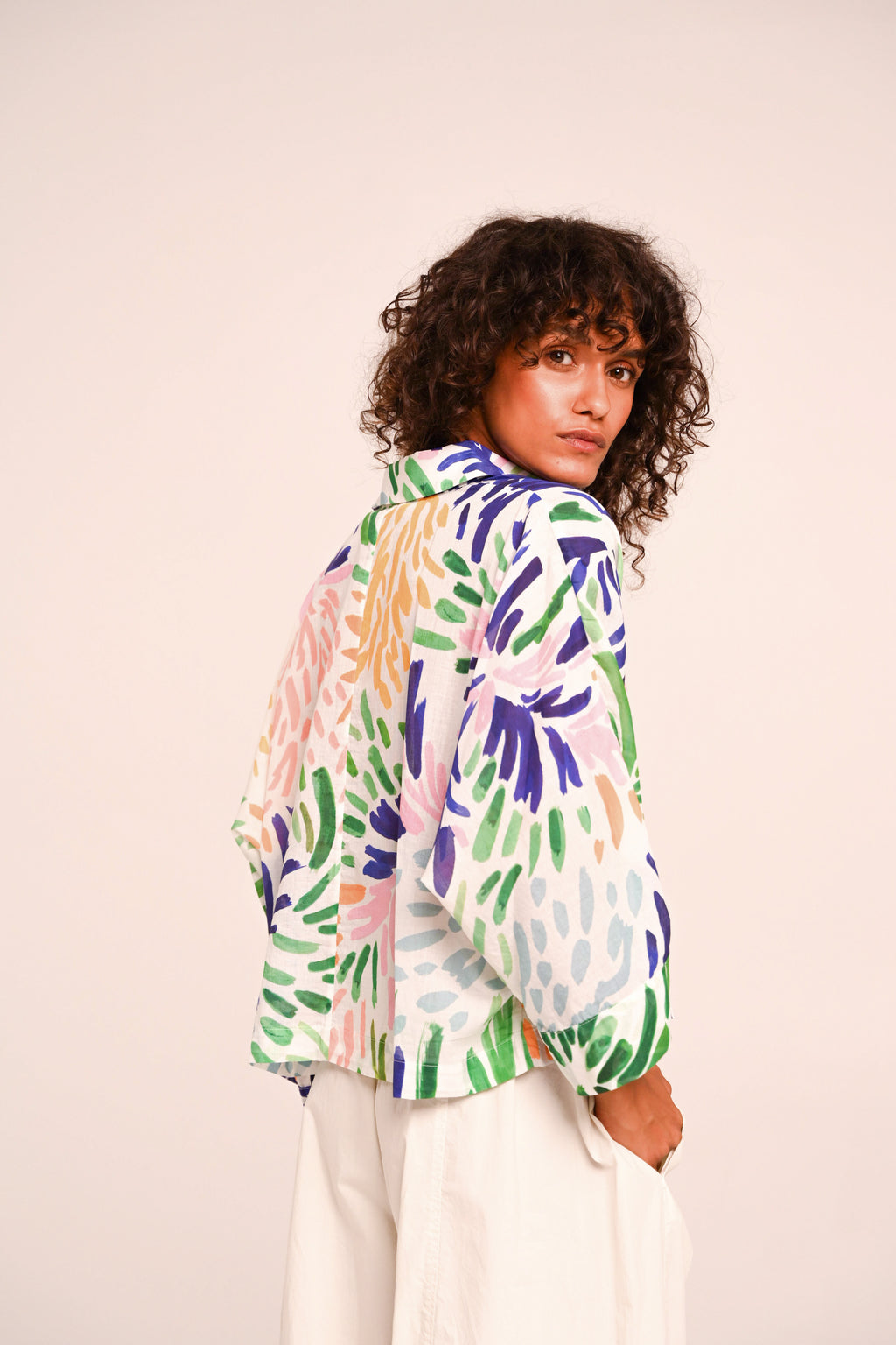 Blouses lange mouw multicolor Sacrécoeur