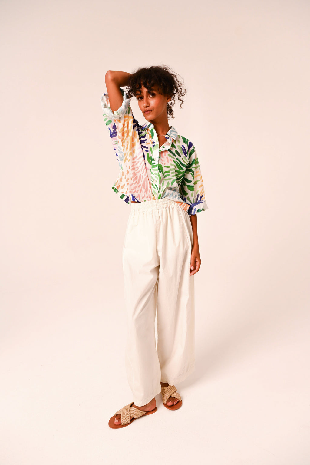 Blouses lange mouw multicolor Sacrécoeur