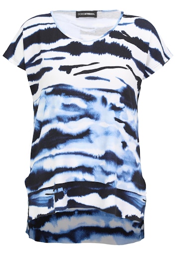 T-shirts korte mouw blauw Doris Streich